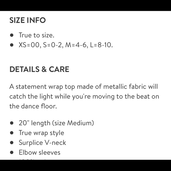 Lovers + Friends Bow Blouse in Silver - Picture 6 of 6